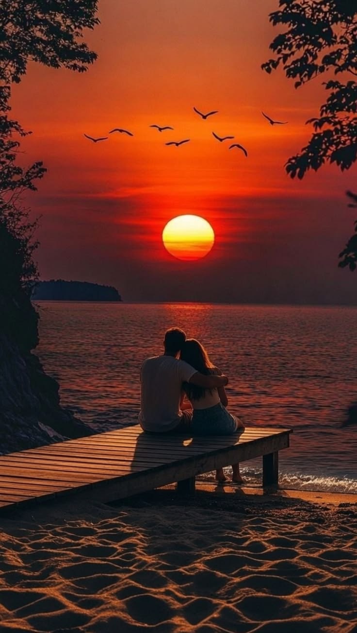 Couple embracing at a waterfall in the Philippines